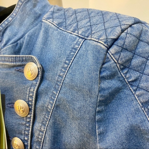 NWT Pierre Balmain Denim Jacket - Sz 8 (M) - Picture 7 of 7